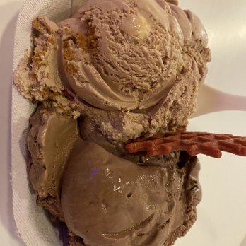 Mayday Ice Cream - The Aviator Ice Cream aka Nutella. And Session Chocolate Ice Cream - Ice Cream & Frozen Yogurt Near Me - Jacksonville, Florida