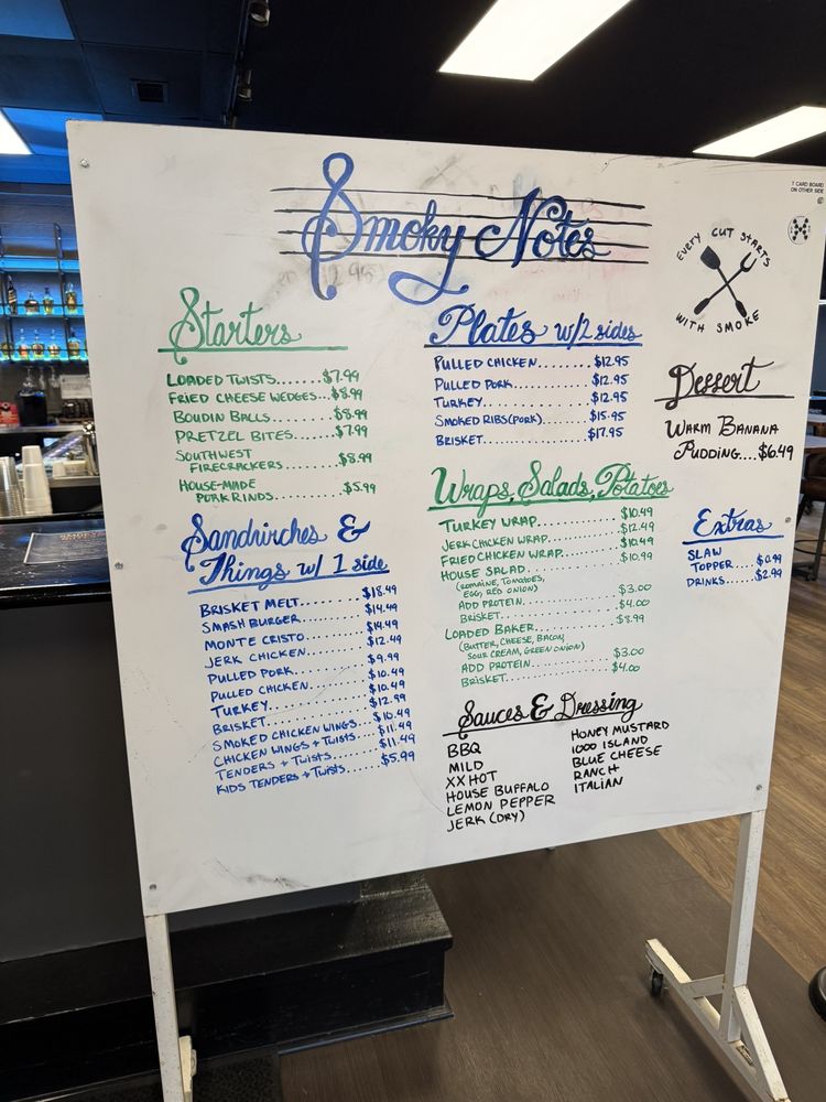 Food from Smoky Notes