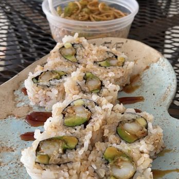 Toshi's Cafe - Shrimp Tempura Roll - Sushi Bars Near Me - Greensboro, North Carolina Toshi's Cafe - Shrimp Tempura Roll - Sushi Bars Near Me - Greensboro, North Carolina