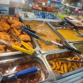 Boston Food Mart - Hot bar showing the Fried Chicken, Salsbury Steak, Onion Rings, Corn, Green Beans as posted on their Facebook 3/22/24 - Grocery Near Me - Boston, Kentucky Boston Food Mart - Hot bar showing the Fried Chicken, Salsbury Steak, Onion Rings, Corn, Green Beans as posted on their Facebook 3/22/24 - Grocery Near Me - Boston, Kentucky