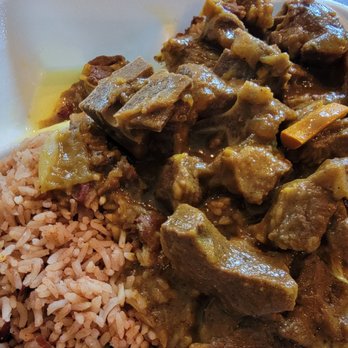 Island Pride - Curry goat, peas and rice - Caribbean Near Me - Pottstown, Pennsylvania