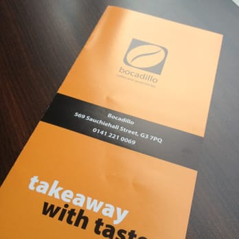 Bocadillo - The take away menu - Coffee & Tea Near Me - Glasgow, GLG