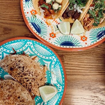 Comalli Taqueria - two plates of mexican food - Tacos Near Me - West Reading, Pennsylvania Comalli Taqueria - two plates of mexican food - Tacos Near Me - West Reading, Pennsylvania