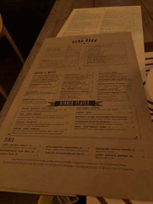 Menu photo 2 Pera Soho New York, NY