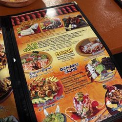 El Michoacano - Menu