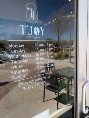 Menu photo 5 T'JOY Coffee & Teahouse Pearland, TX Menu photo 5 T'JOY Coffee & Teahouse Pearland, TX