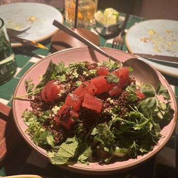 Valley Goat - crispy quinoa tuna poke salad - New American Near Me - Sunnyvale, California Valley Goat - crispy quinoa tuna poke salad - New American Near Me - Sunnyvale, California
