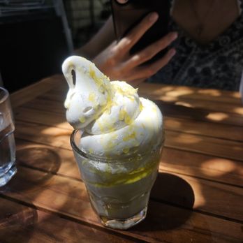 Truly Pizza - Sea salt olive oil ice cream - Pizza Near Me - Laguna Beach, California Truly Pizza - Sea salt olive oil ice cream - Pizza Near Me - Laguna Beach, California