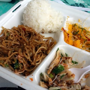 Pono Market - Lo mein, abalone salad, scallop salad. - Hawaiian Near Me - Kapaa, Hawaii Pono Market - Lo mein, abalone salad, scallop salad. - Hawaiian Near Me - Kapaa, Hawaii