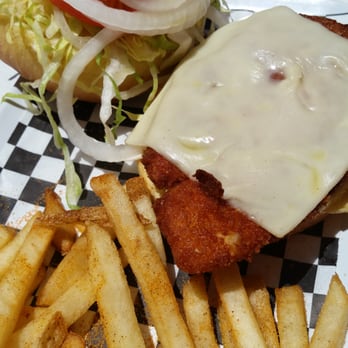 Mosher's Gourmet - Fish Filet Sandwich with French Fries. - Sandwiches Near Me - Long Beach, California