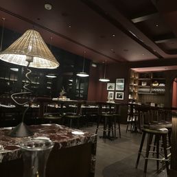 Bar area