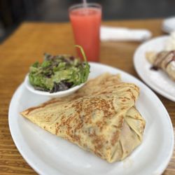 The Sonora with salad
