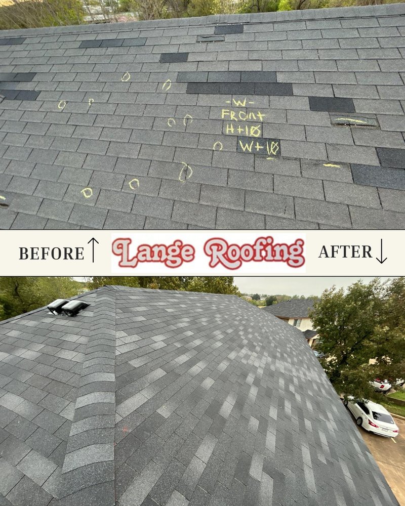 Slide of Lange Roofing