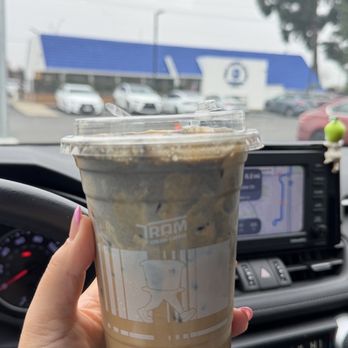 Tram Cream Coffee - Sesame cream coffee - Coffee & Tea Near Me - Stockton, California Tram Cream Coffee - Sesame cream coffee - Coffee & Tea Near Me - Stockton, California