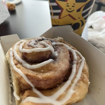 Hardee's - Cinnamon Roll Rise and Shine Coffee - Fast Food Near Me - Atlanta, Georgia Hardee's - Cinnamon Roll Rise and Shine Coffee - Fast Food Near Me - Atlanta, Georgia