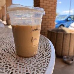 Hello Coffee - Coconut Caramel Iced Specialty Latte