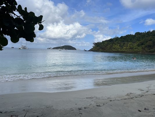 Maho Bay Beach by null