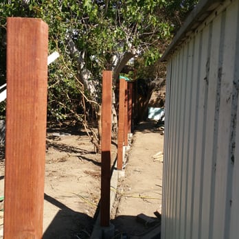 Appease Builders - Appease Builders - Leveling the 4x4's for the fence - Plumbing Near Me - Long Beach, California Appease Builders - Appease Builders - Leveling the 4x4's for the fence - Plumbing Near Me - Long Beach, California