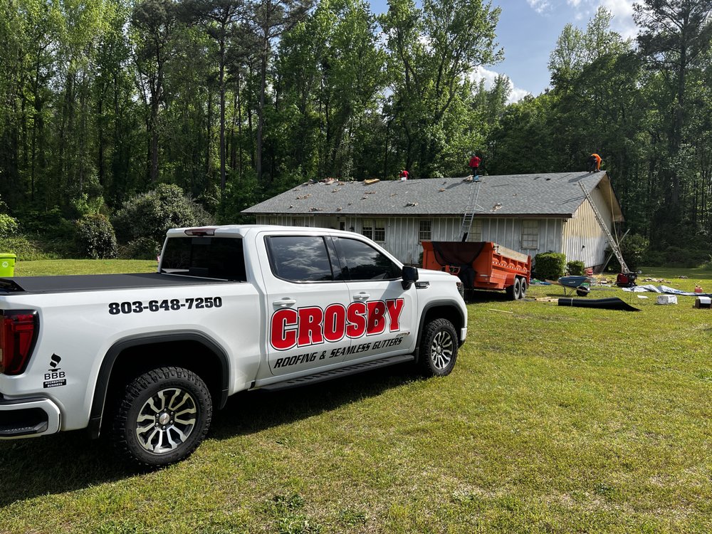 Slide of Crosby Roofing & Seamless Gutters