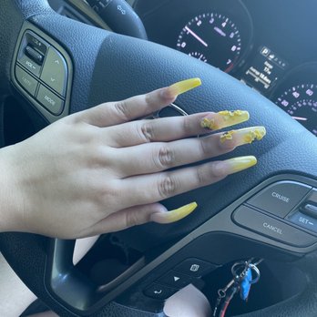Joy Nails & Spa - 3D sunflowers - Nail Salons Near Me - Oceanside, California Joy Nails & Spa - 3D sunflowers - Nail Salons Near Me - Oceanside, California