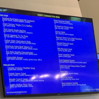 The Watering Hole - Food menu - New American Near Me - Murphys, California