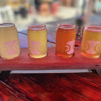 Tin City Cider - Sampler $16 you pick your own. Lower East cider was my favorite - Cideries Near Me - Paso Robles, California Tin City Cider - Sampler $16 you pick your own. Lower East cider was my favorite - Cideries Near Me - Paso Robles, California