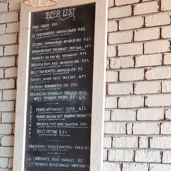 Chicken Ranch - Beer list November 2021 - Chicken Shop Near Me - University Heights, Ohio