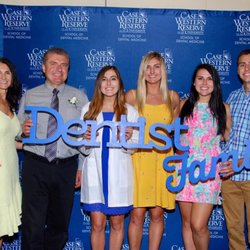 Zenon Farian, DDS - Dr. Farian with family for daughter, Adriana's, white coat ceremony at Case Western Reserve Dental School.