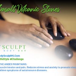 Body Sculpt Better Body Bar & Spa - Make hot Basalt Volcanic stones part of your affordable #Selfcare routine. We are waiting for you at Body Sculpt Better Body Bar!