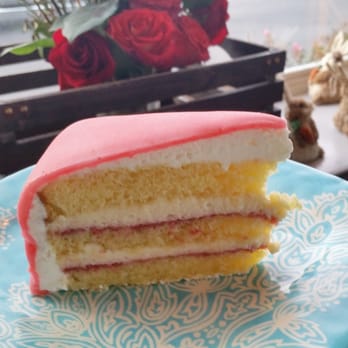 Layers Sensational Cakes - Slice of princess cake - Bakeries Near Me - Monterey, California Layers Sensational Cakes - Slice of princess cake - Bakeries Near Me - Monterey, California
