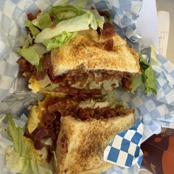 Lucky Boy - Egg with Bacon - Burgers Near Me - Pasadena, California Lucky Boy - Egg with Bacon - Burgers Near Me - Pasadena, California