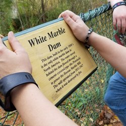 Natural Bridge State Park - Information plaques