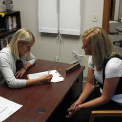 Hinschberger Chiropractic - Consultation in Dr. Jen's office