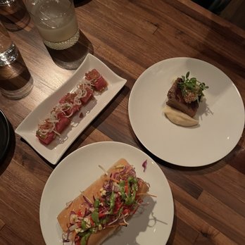 Centro Bar & Kitchen - AHI POKE shrimp Po'Boy pork belly - Tapas/Small Plates Near Me - Reno, Nevada Centro Bar & Kitchen - AHI POKE shrimp Po'Boy pork belly - Tapas/Small Plates Near Me - Reno, Nevada