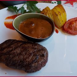 Hart Van Sluis - Steak (200 gram) met champignonsaus