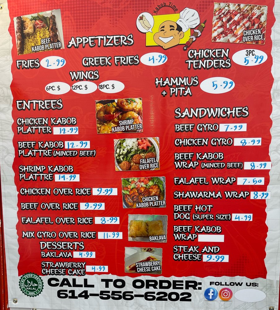 Food from Kabob Time