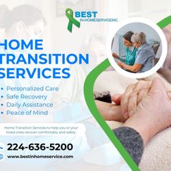 Best In-Home Service - Recover comfortably with Best In-Home Service! Personalized care, safe recovery, and daily support. Call 224-636-5200 for peace of mind!