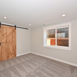 Basement carpet install