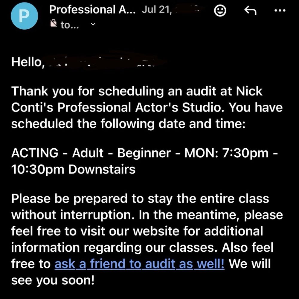 Professional Actor's Studio - Audit , class scheduling - Performing Arts Near Me - Atlanta, Georgia Professional Actor's Studio - Audit , class scheduling - Performing Arts Near Me - Atlanta, Georgia