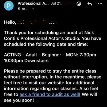 Professional Actor's Studio - Audit , class scheduling - Performing Arts Near Me - Atlanta, Georgia Professional Actor's Studio - Audit , class scheduling - Performing Arts Near Me - Atlanta, Georgia