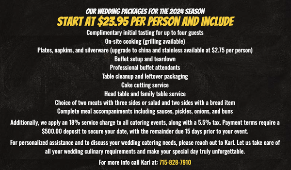 Menu photo 2 Karl's Bar B Q Express Eau Claire, WI Menu photo 2 Karl's Bar B Q Express Eau Claire, WI