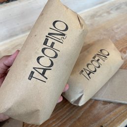 Two burritos to go Two burritos to go