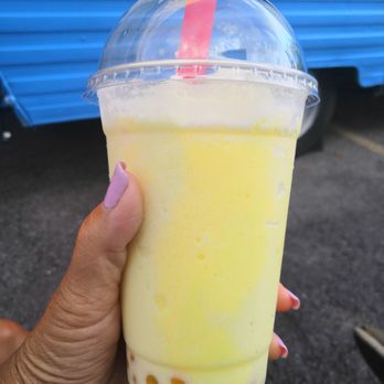 Boba Shack - Pina colada with mango popping boba! - Food Trucks Near Me - Provo, Utah Boba Shack - Pina colada with mango popping boba! - Food Trucks Near Me - Provo, Utah