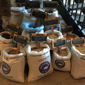 Kelowna Beer Institute - Bags of malted barley~ - Breweries Near Me - Kelowna, British Columbia