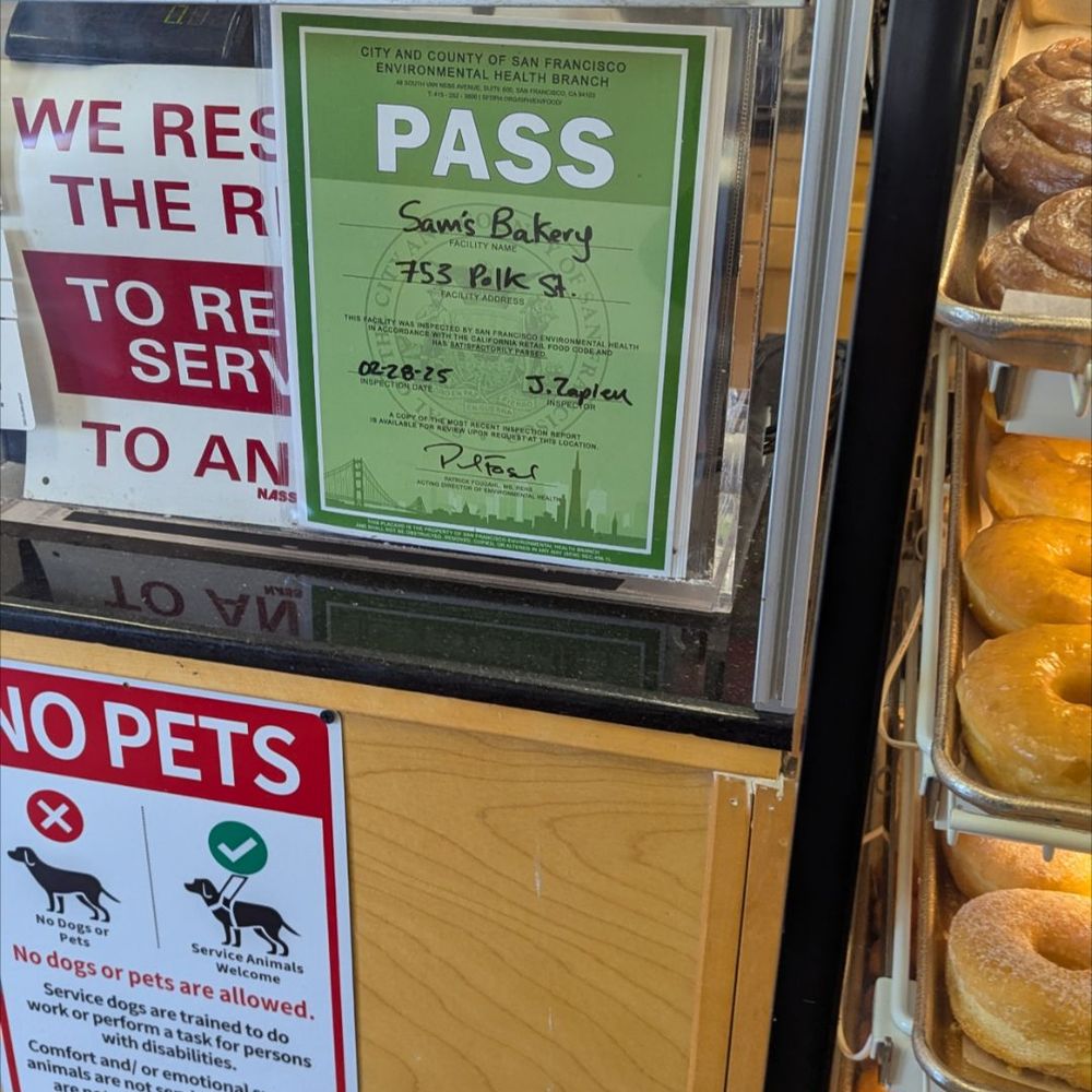 Sam’s Bakery - Health score - Coffee & Tea Near Me - San Francisco, California Sam’s Bakery - Health score - Coffee & Tea Near Me - San Francisco, California