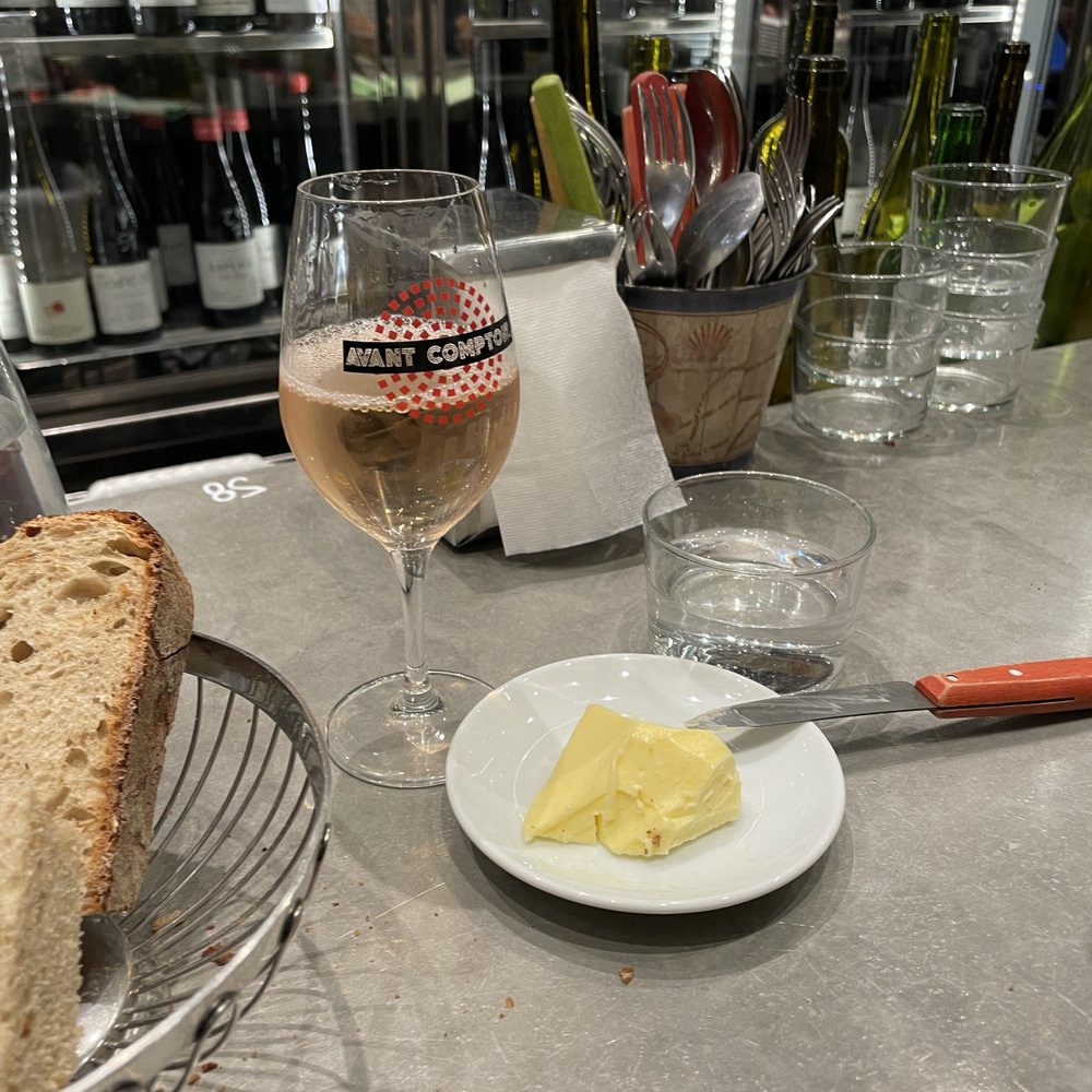 L'Avant Comptoir de la Mer - Big ol chunk of butter - Seafood Near Me - Paris, 75 L'Avant Comptoir de la Mer - Big ol chunk of butter - Seafood Near Me - Paris, 75