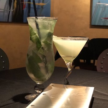 Jazz'd Tapas Bar - Mojito and Citrus Basil Martini - Tapas Bars Near Me - Savannah, Georgia