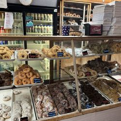 Jim's Donut Shop - Donut display