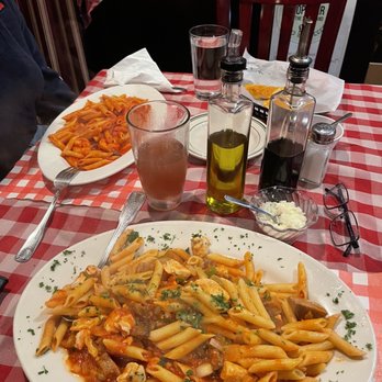 Cafe Corleone - Penne Gamberetti and Penne Reggiana - Italian Near Me - Paramount, California Cafe Corleone - Penne Gamberetti and Penne Reggiana - Italian Near Me - Paramount, California