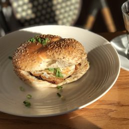 Braised Pork Belly and Egg Sandwich